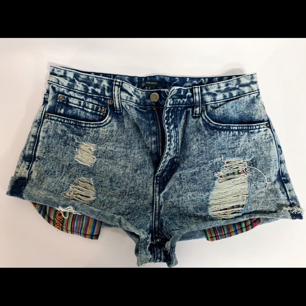 Vintage high waist shorts cut off booty FORVER21
